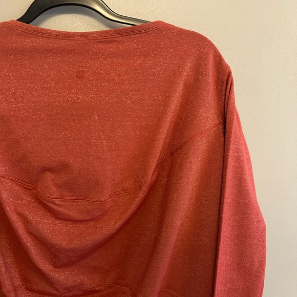 NWT Lululemon Back in Action long sleeve spark relaxed fit longer in back size 0 - Picture 14 of 15